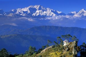 Kanchenjunga Above the clouds