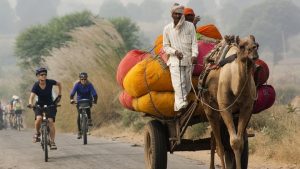 Cycling in Rajasthan India