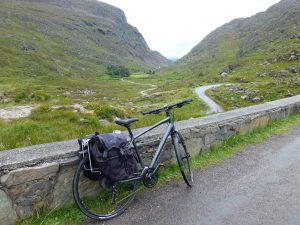 Gap of Dunloe - stunning bike tour ride on small 'trails' into Killarney