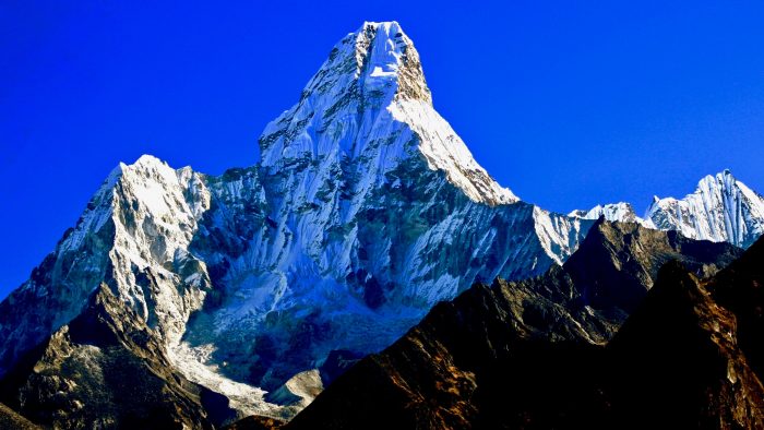 Ama Dablam from the Everest View Hotel